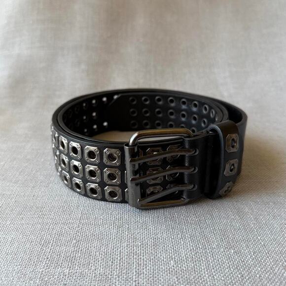 Vintage studded metal belt WMNS - Picture 1 of 6